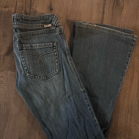 Roxy Dark Blue Bootcut Jeans - Picture 2 of 3
